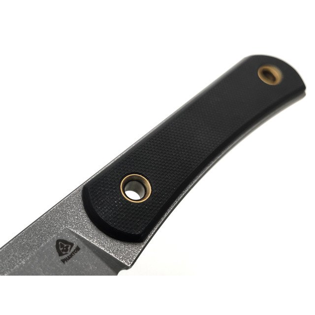 PhantomTools нож Colibri сталь ELMAX стоунвош, рукоять G10 black texture, ножны kydex purple