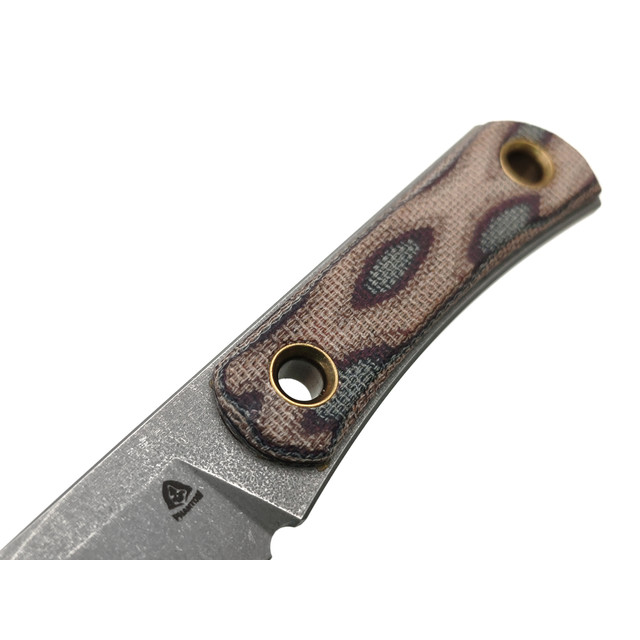 PhantomTools нож Colibri mini сталь ELMAX стоунвош, рукоять Micarta python canvas, ножны kydex khaki
