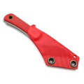 PhantomTools нож Unboxer mini сталь N690 стоунвош, рукоять G10 red, ножны kydex carbon red PhantomTools нож Unboxer mini сталь N690 стоунвош, рукоять G10 red, ножны kydex carbon red