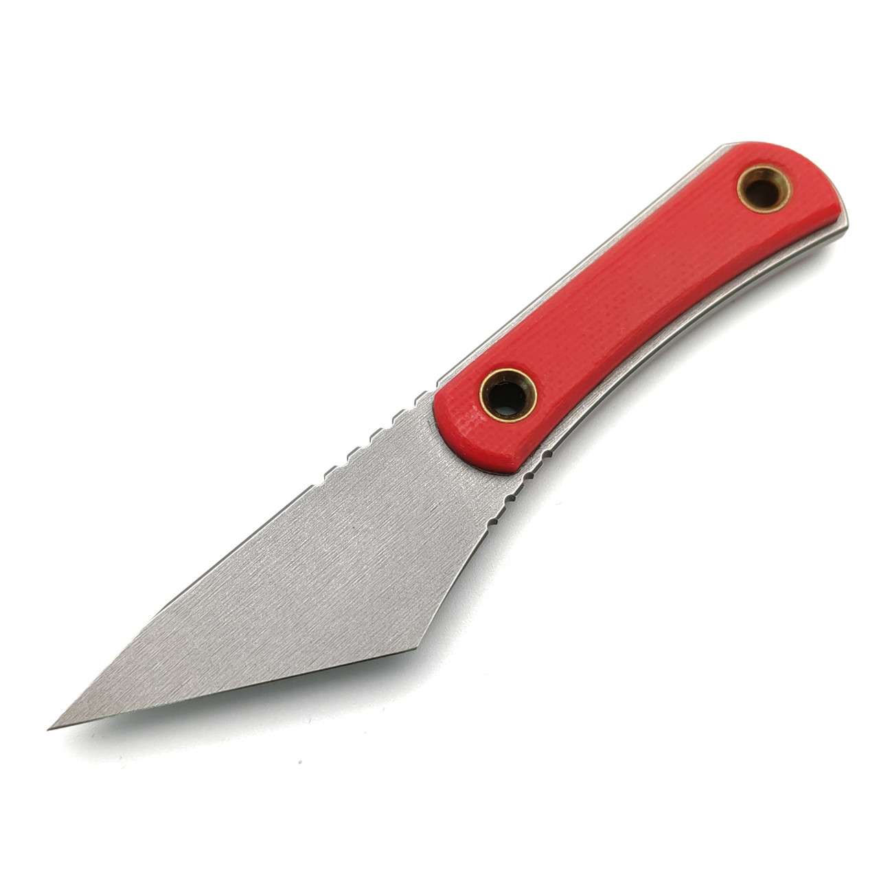 PhantomTools нож Unboxer mini сталь N690 стоунвош, рукоять G10 red, ножны kydex carbon red