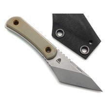 PhantomTools нож Unboxer mini сталь N690 стоунвош, рукоять G10 khaki, ножны kydex black