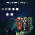 NICRON светодиодный тактический фонарик C1 Green Limited Edition "Эльбрус" 1200LM IPX8 NICRON светодиодный тактический фонарик C1 Green Limited Edition "Эльбрус" 1200LM IPX8