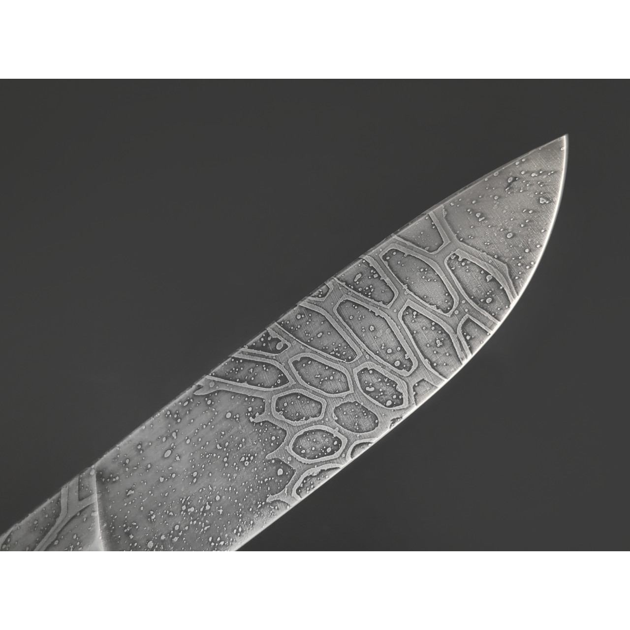 Богдан Гоготов нож NBG-96 сталь 95Х18 худ. травление, рукоять G10 olive & coyote