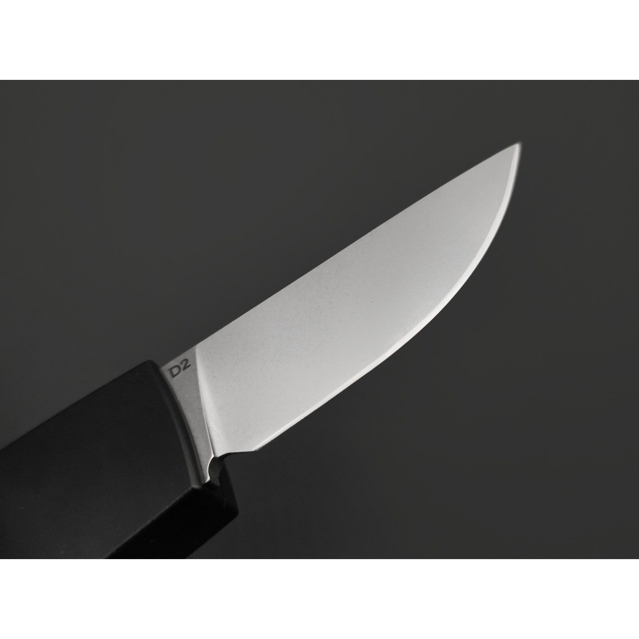 Steelclaw фронтальный нож Криптон-04-3 сталь D2 стоунвош, рукоять Aluminium black