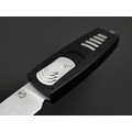 Steelclaw фронтальный нож Криптон-04-3 сталь D2 стоунвош, рукоять Aluminium black