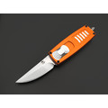 Steelclaw фронтальный нож Криптон-02 сталь D2 satin, рукоять Aluminium orange Steelclaw фронтальный нож Криптон-02 сталь D2 satin, рукоять Aluminium orange