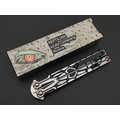 Reptilian нож бабочка Киборг-02 сталь D2 satin, рукоять Steel black Reptilian нож бабочка Киборг-02 сталь D2 satin, рукоять Steel black