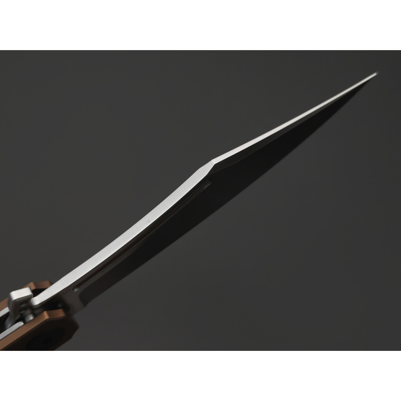 Reptilian складной нож Билли Бонс-02 сталь VG-10 satin, рукоять G10 white, steel bronze