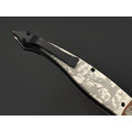 Reptilian складной нож Билли Бонс-02 сталь VG-10 satin, рукоять G10 white, steel bronze Reptilian складной нож Билли Бонс-02 сталь VG-10 satin, рукоять G10 white, steel bronze
