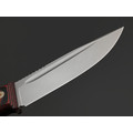 Град Горький нож Байкер сталь D2 стоунвош, рукоять G10 black & red, мозаичные пины Град Горький нож Байкер сталь D2 стоунвош, рукоять G10 black & red, мозаичные пины