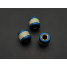 PhantomTools бусина Micarta blue, Ultraglow с люминофором, латунь