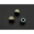 PhantomTools бусина Carbon fiber black-blue-white, Ultraglow с люминофором, латунь PhantomTools бусина Carbon fiber black-blue-white, Ultraglow с люминофором, латунь