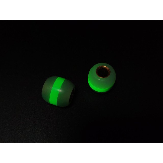 PhantomTools бусина G10 jade, kirinite green с люминофором, латунь