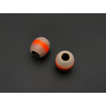 PhantomTools бусина G10 transparent, kirinite orange с люминофором, латунь PhantomTools бусина G10 transparent, kirinite orange с люминофором, латунь