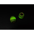 PhantomTools бусина G10 light green, kirinite neon green с люминофором, латунь