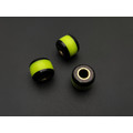 PhantomTools бусина Carbon fiber chaotic, Turboglow yellow с люминофором, латунь