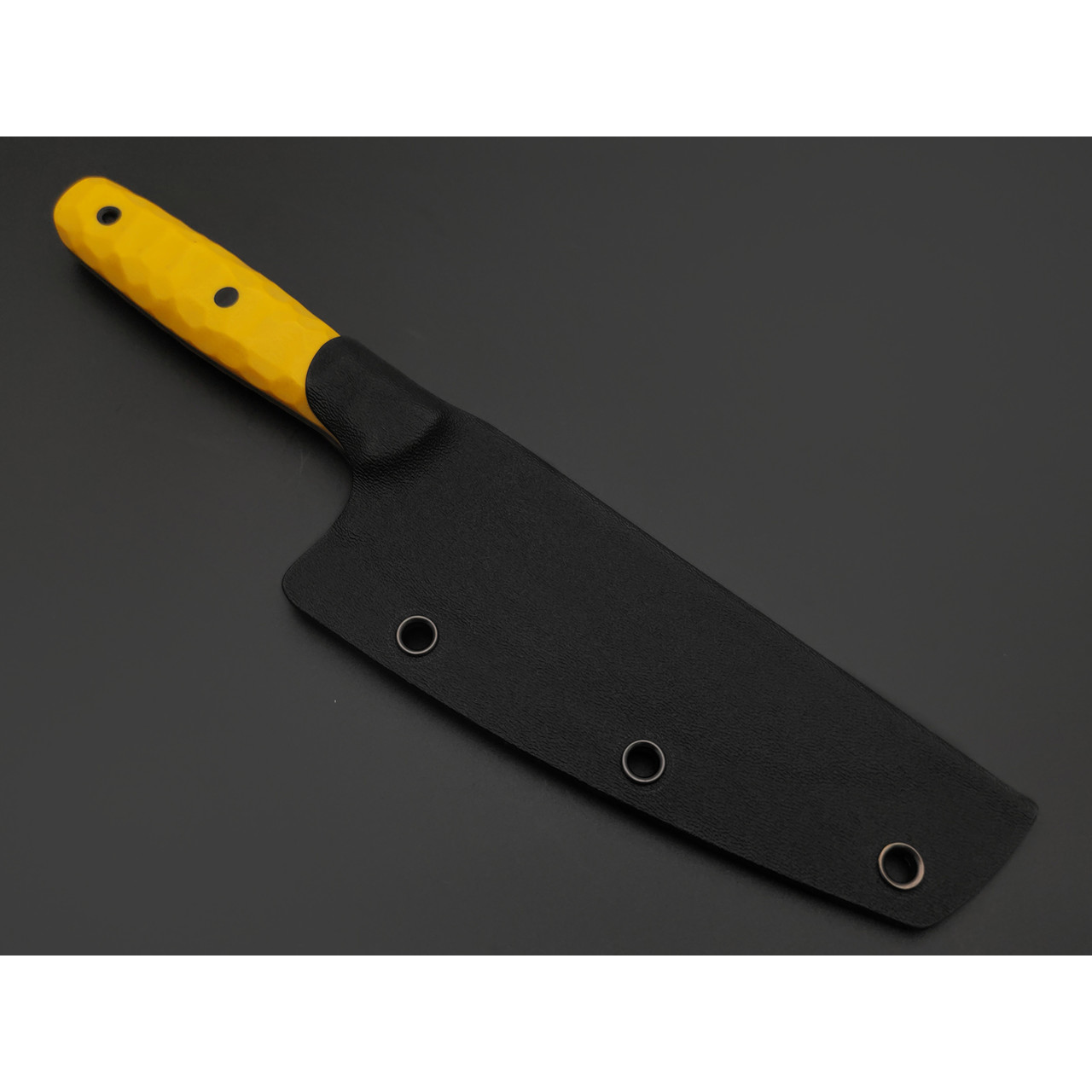 T-Knife нож Kitchen Utility сталь VG-10 satin, спуски конвекс, рукоять G10 yellow
