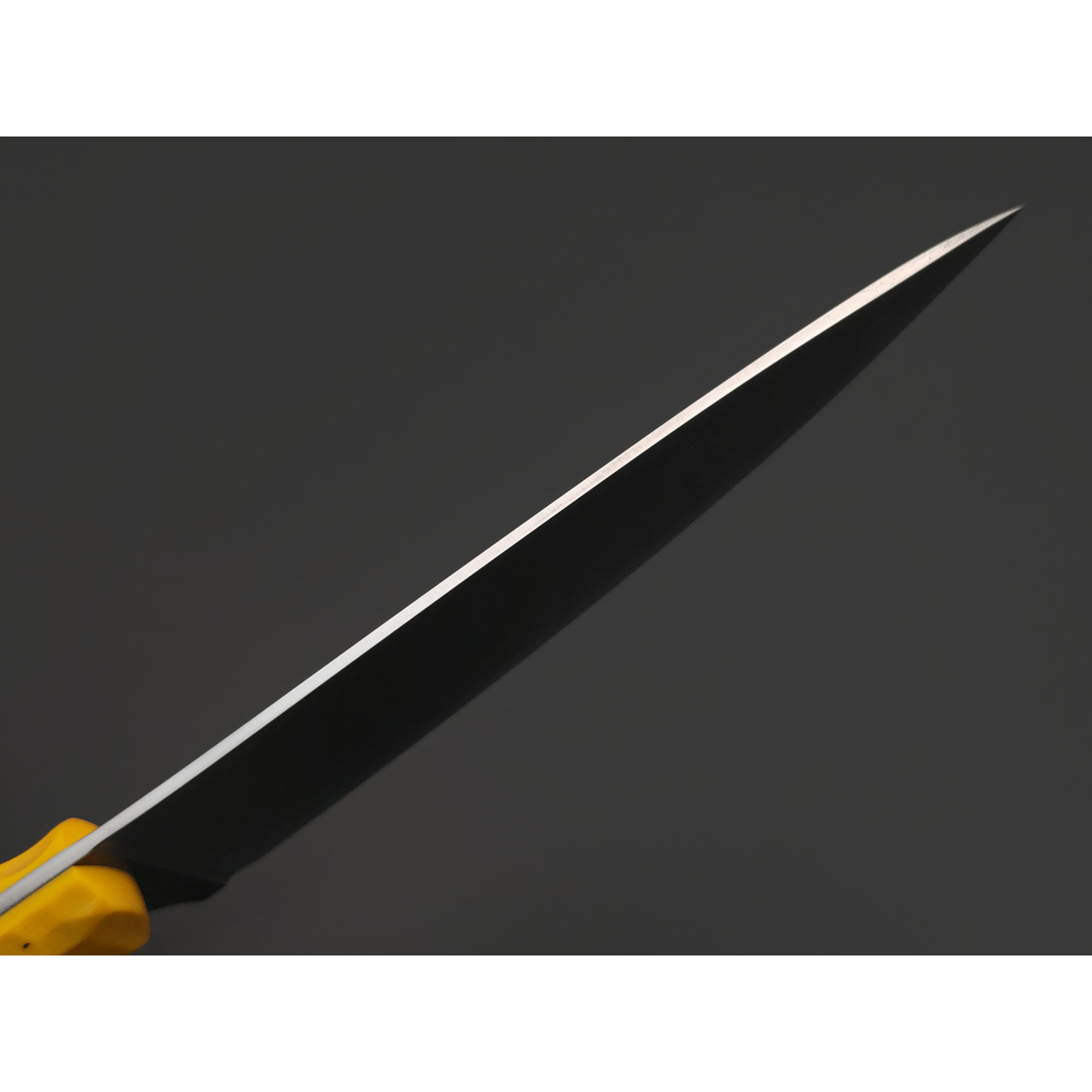 T-Knife нож Kitchen Utility сталь VG-10 satin, спуски конвекс, рукоять G10 yellow