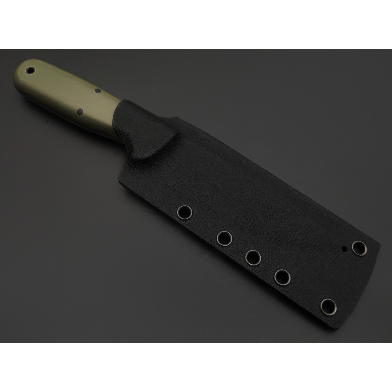 T-Knife нож Drop Point сталь Aus-10 satin, спуски конвекс, рукоять G10 olive