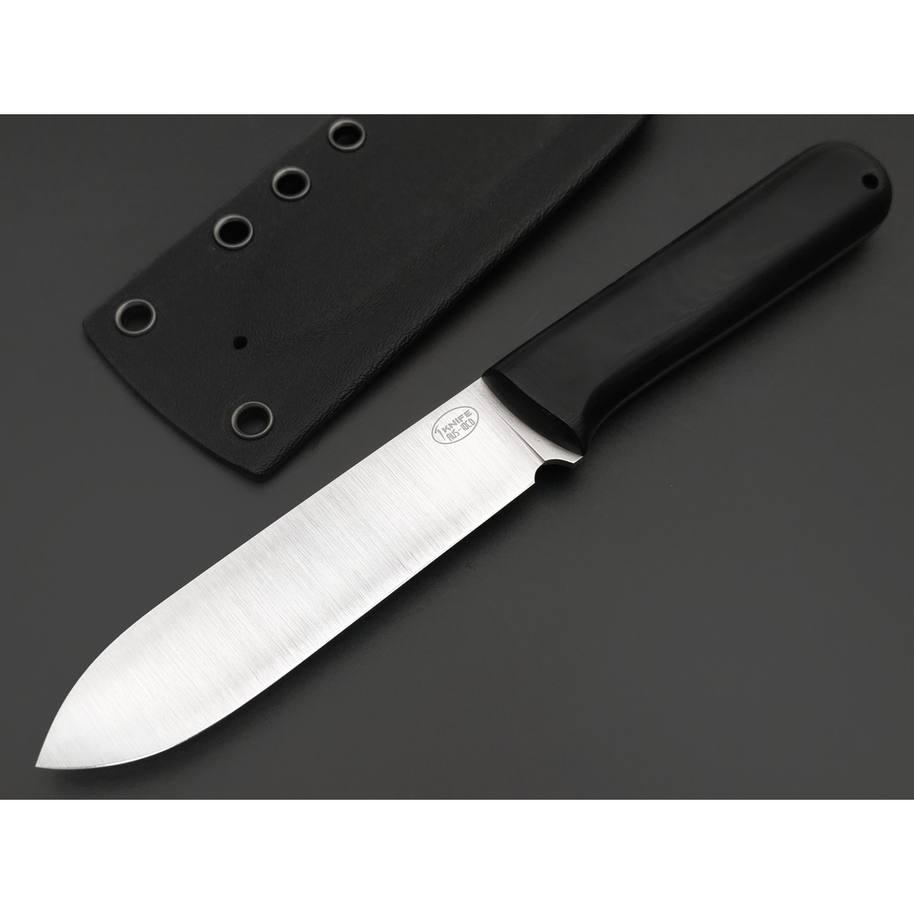 T-Knife нож Кефарт сталь Aus-10 satin, спуски конвекс, рукоять G10 black