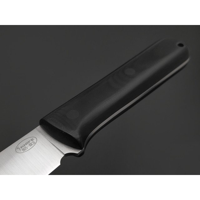 T-Knife нож Кефарт сталь Aus-10 satin, спуски конвекс, рукоять G10 black