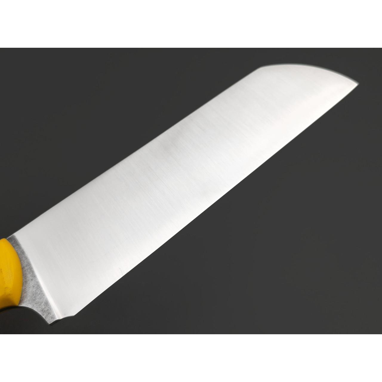 T-Knife нож Sheepfoot Kitchen сталь VG-10 satin, спуски конвекс, рукоять G10 yellow
