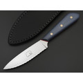 Золотое Сечение нож Милиция сталь Aus-10Co satin, рукоять G10 grey & red, латунь