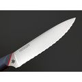 Золотое Сечение нож Милиция сталь Aus-10Co satin, рукоять G10 grey & red, латунь
