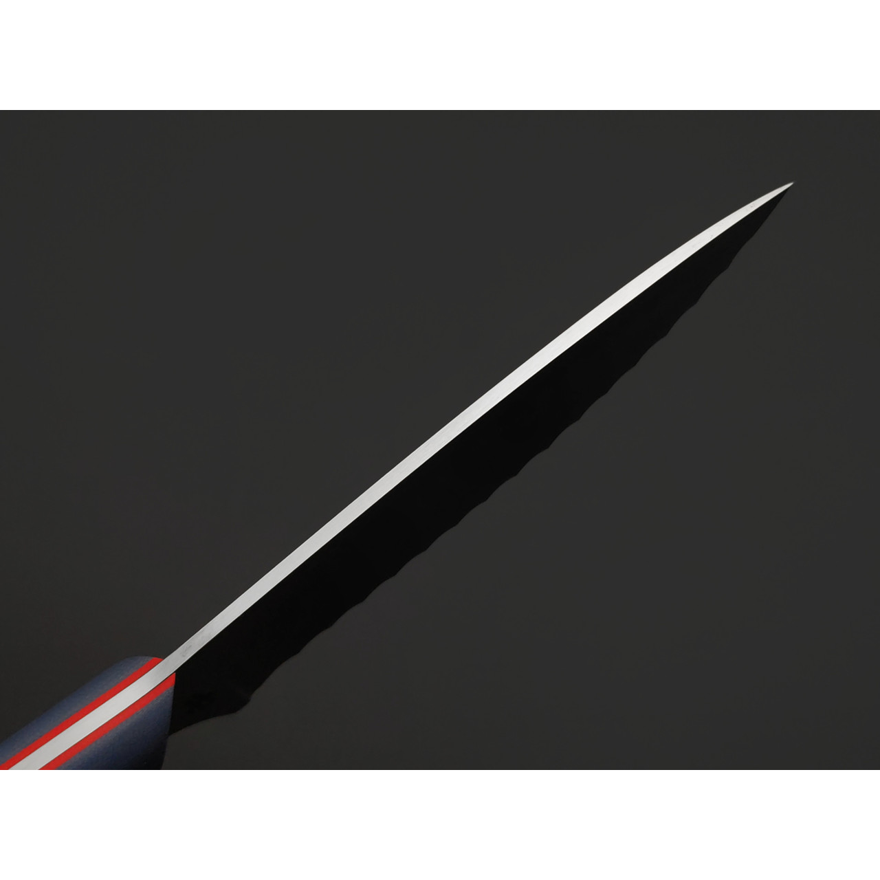 Золотое Сечение нож Милиция сталь Aus-10Co satin, рукоять G10 grey & red, латунь
