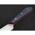 Золотое Сечение нож Милиция сталь Aus-10Co satin, рукоять G10 grey & red, латунь