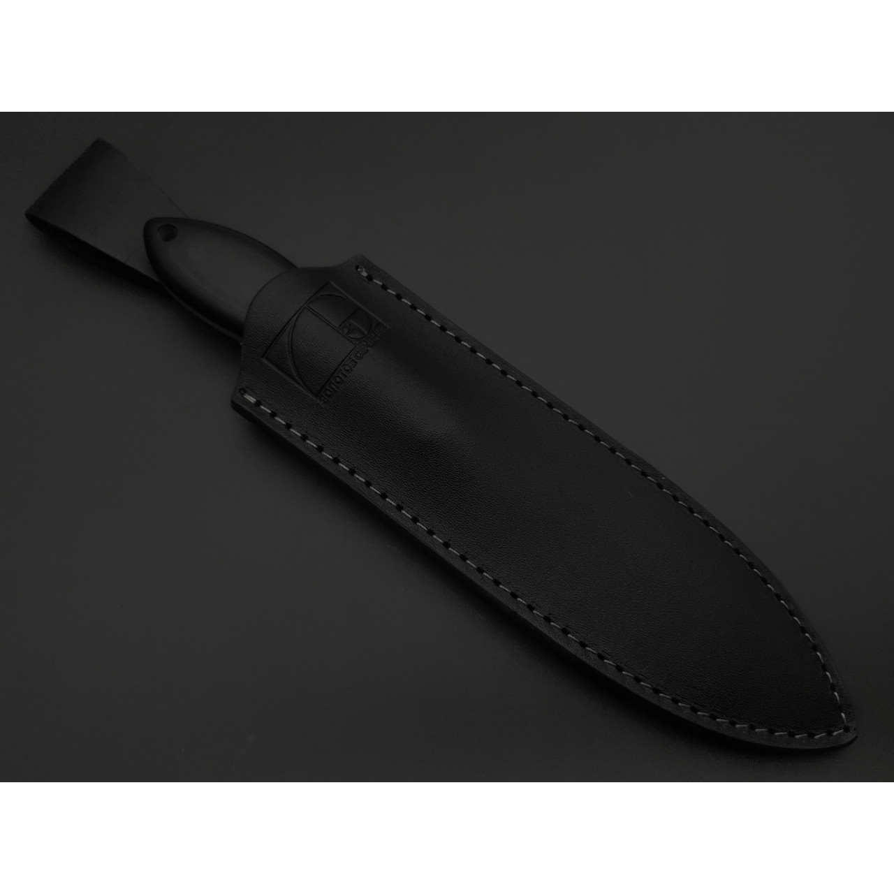 Золотое Сечение нож Канадский номер 4 сталь VG-10 satin, спуски конвекс, рукоять G10 black & red
