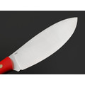 Золотое Сечение нож Веспа-Магнум сталь VG-10 satin, спуски конвекс, рукоять G10 red, латунь Золотое Сечение нож Веспа-Магнум сталь VG-10 satin, спуски конвекс, рукоять G10 red, латунь