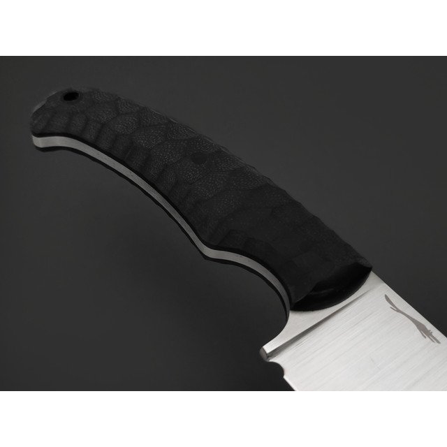 Волчий Век нож Шихан сталь N690 WA satin, рукоять G10 black