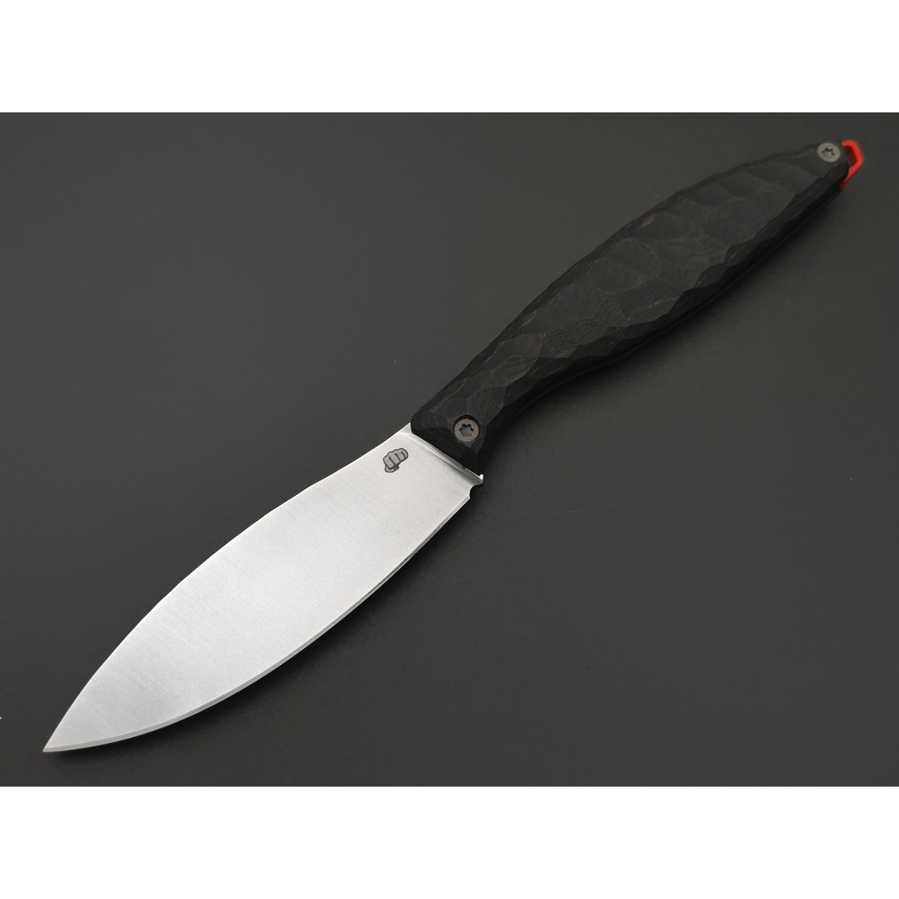 Андрей Кулаков складной нож Канадец KUL0263 сталь K110, рукоять G10 black & red
