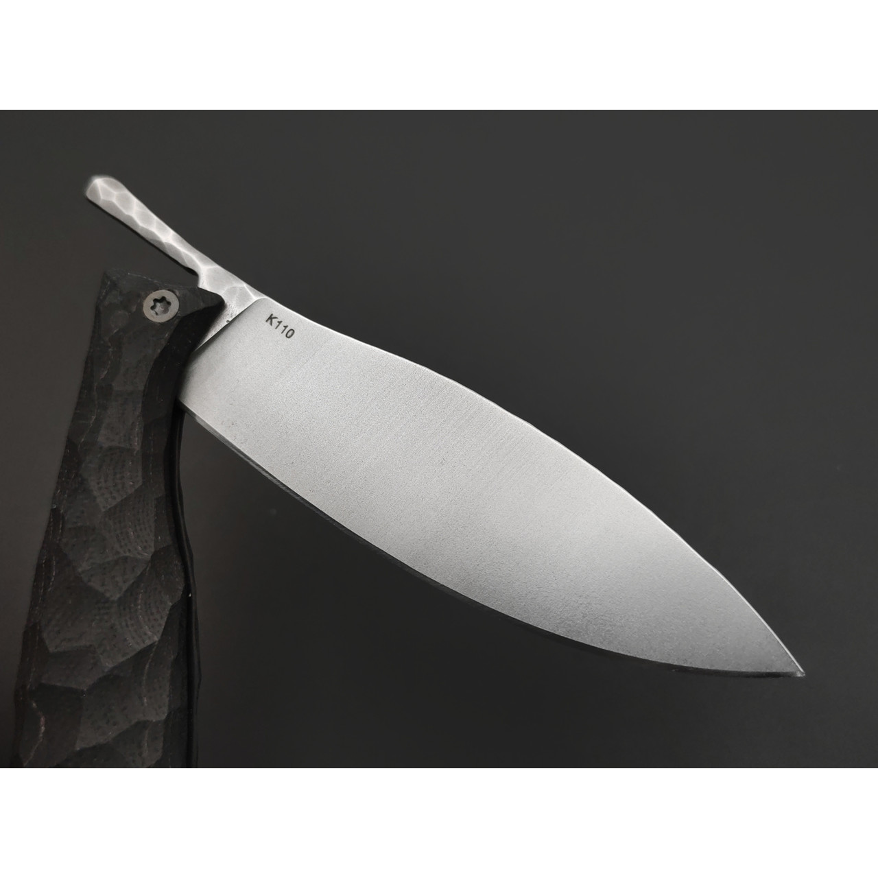 Андрей Кулаков складной нож Канадец KUL0263 сталь K110, рукоять G10 black & red