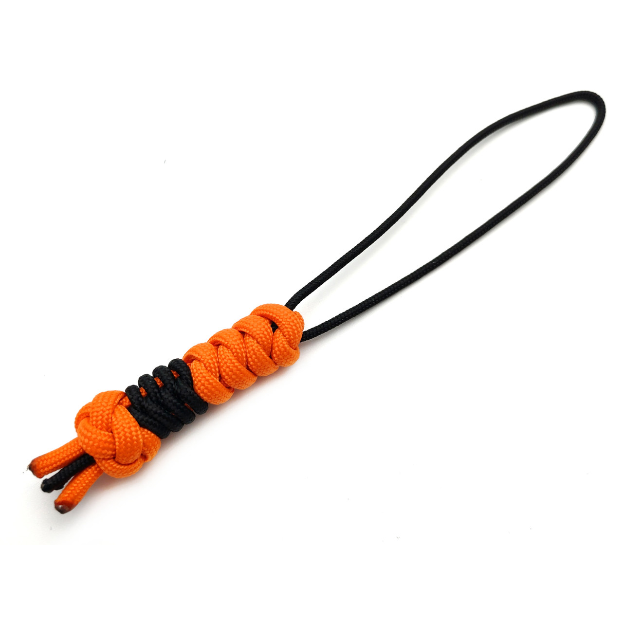 Темляк ОрЛина 4x4 - Neon orange 550 & Black 275