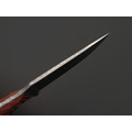 Андрей Кулаков нож Крыса KUL0256 сталь N690, рукоять G10 black & red, латунь