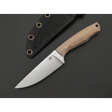 Андрей Кулаков нож KUL0238 сталь K110, рукоять G10 tan, латунь