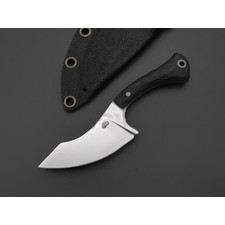 Андрей Кулаков нож KUL0227 сталь K110, рукоять G10 black, латунь
