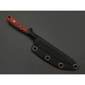Андрей Кулаков нож KUL0245 сталь VG-10, рукоять G10 black & red, латунь Андрей Кулаков нож KUL0245 сталь VG-10, рукоять G10 black & red, латунь