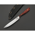 Андрей Кулаков нож KUL0245 сталь VG-10, рукоять G10 black & red, латунь Андрей Кулаков нож KUL0245 сталь VG-10, рукоять G10 black & red, латунь