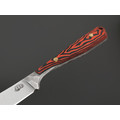 Андрей Кулаков нож KUL0245 сталь VG-10, рукоять G10 black & red, латунь Андрей Кулаков нож KUL0245 сталь VG-10, рукоять G10 black & red, латунь
