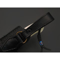 Кузница Ковчег нож Таёжный сталь M398 satin, рукоять Элфорин, carbon fiber orange, мокумэ-ганэ, ножны с ручной росписью