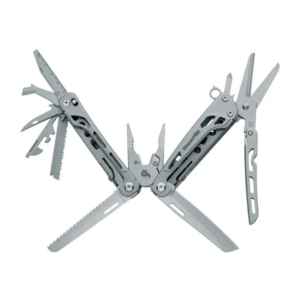 BlackFox мультитул Fortitude BF-206 (16 функций) сталь 440, нейлоновый чехол