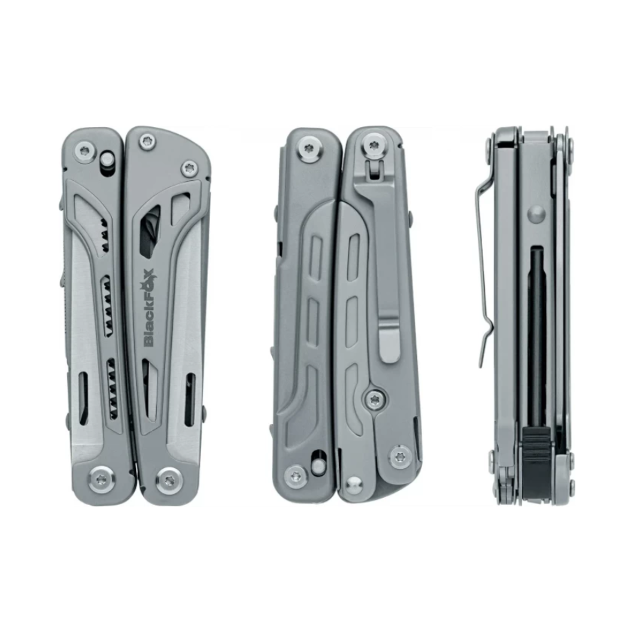 BlackFox мультитул Fortitude BF-206 (16 функций) сталь 440, нейлоновый чехол