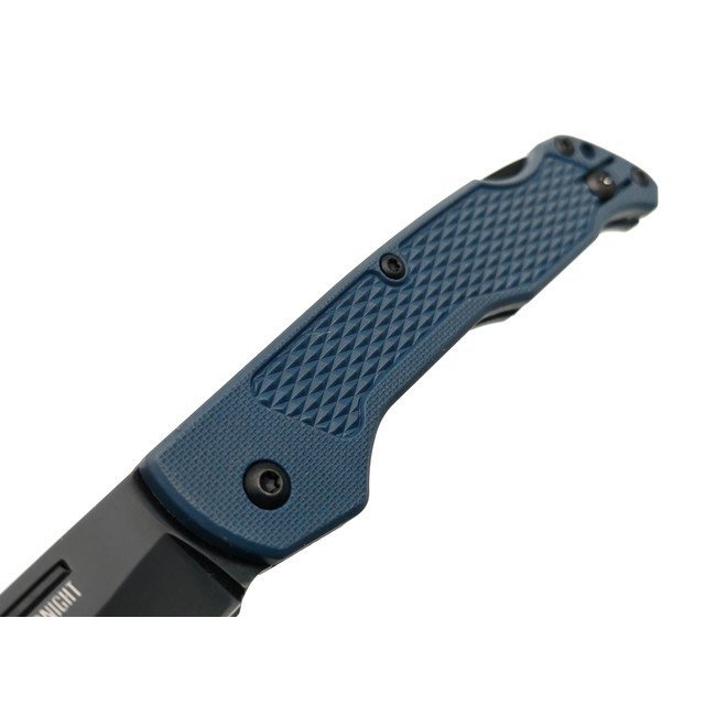 Ontario складной нож Camp Plus Forest 4315GREY сталь 420 black, рукоять Nylon grey