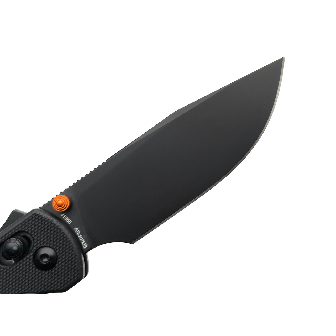 CJRB складной нож Bolt J1960-BBK сталь AR-RPM9 чёрный PVD, рукоять G10 чёрный
