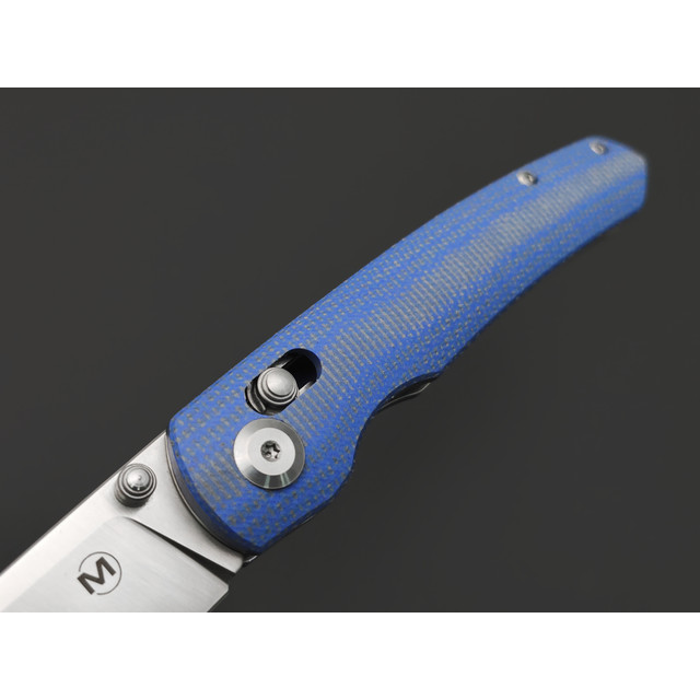 Magnum нож складной Shango 01BM0003 сталь 440A satin, рукоять Micarta blue