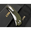 CJRB складной нож Nanner J1955-GN сталь AR-RPM9 стоунвош, рукоять G10 olive CJRB складной нож Nanner J1955-GN сталь AR-RPM9 стоунвош, рукоять G10 olive