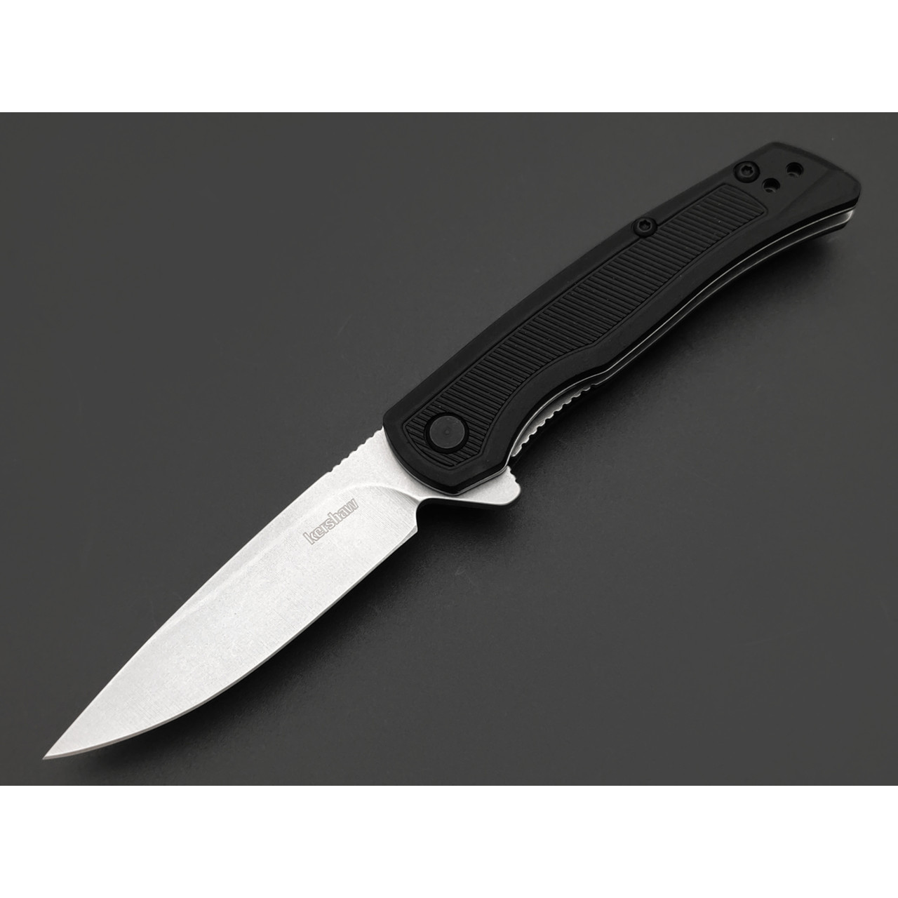 Kershaw складной нож Outfield 1428 сталь 4Cr14 стоунвош, рукоять Nylon black